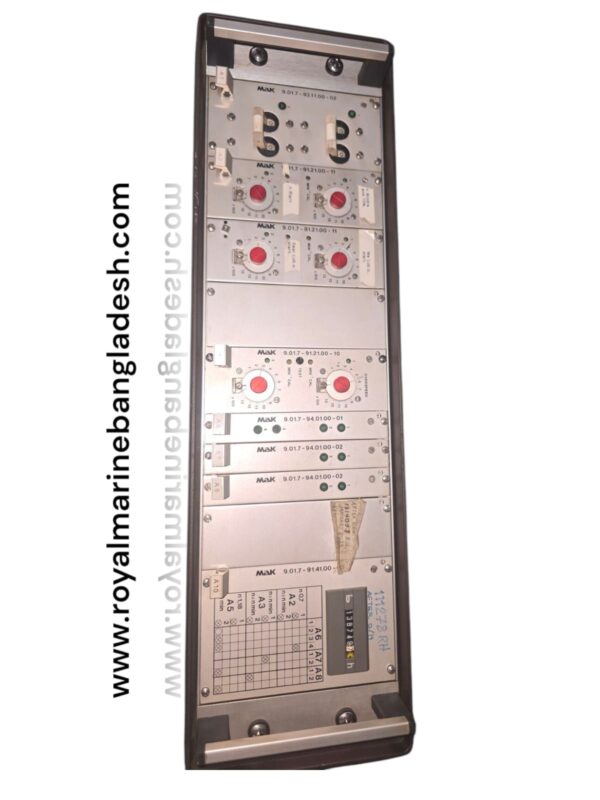 MAK/CAT 1.00.7-36.21.00-29 PCB CARD RACK FOR MAK ENGINE