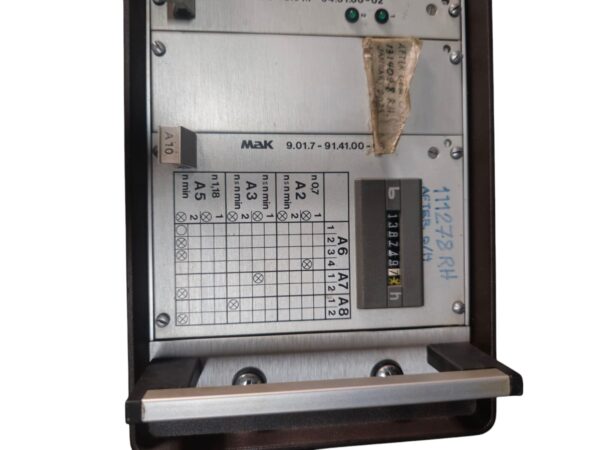 MAK/CAT 1.00.7-36.21.00-29 PCB CARD RACK FOR MAK ENGINE