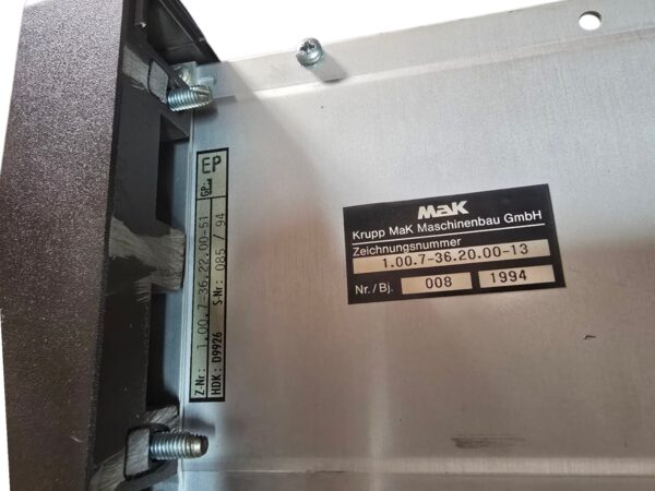 MAK/CAT 1.00.7-36.22.00.51 PCB CARD RACK FOR MAK ENGINE (New)