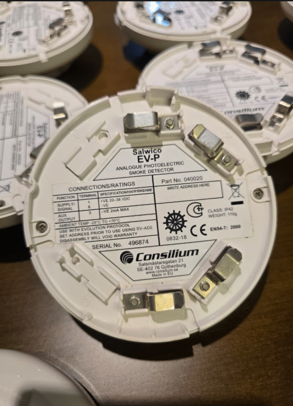 Consilium Salwico EV-P Analogue Photoelectric Smoke Detector